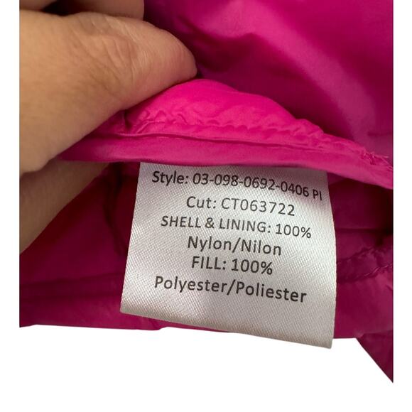 Roper Bright Pink Puffer Jacket - Picture 8 of 10